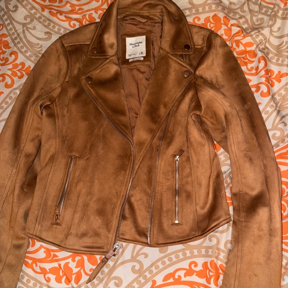 Abercrombie & Fitch Vegan Leather Jacket